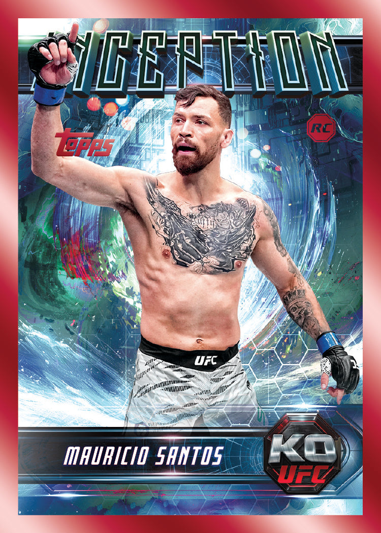2025 Topps Knockout UFC Mauricio Santos