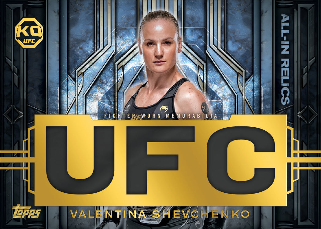 2025 Topps Knockout UFC Valentina Shevchenko
