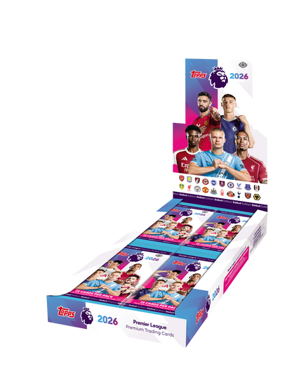 2026 Topps Premier League Soccer Hobby Box