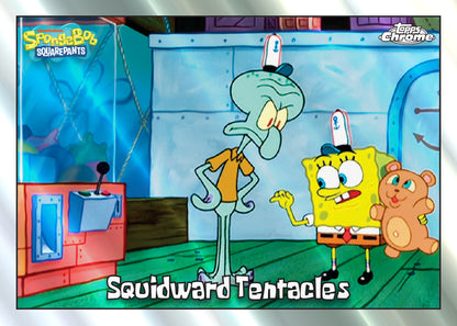 2025 Topps Chrome SpongeBob Squidward