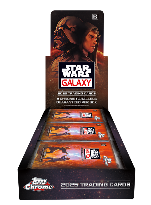 2025 Topps Star Wars Chrome Galaxy Hobby Box