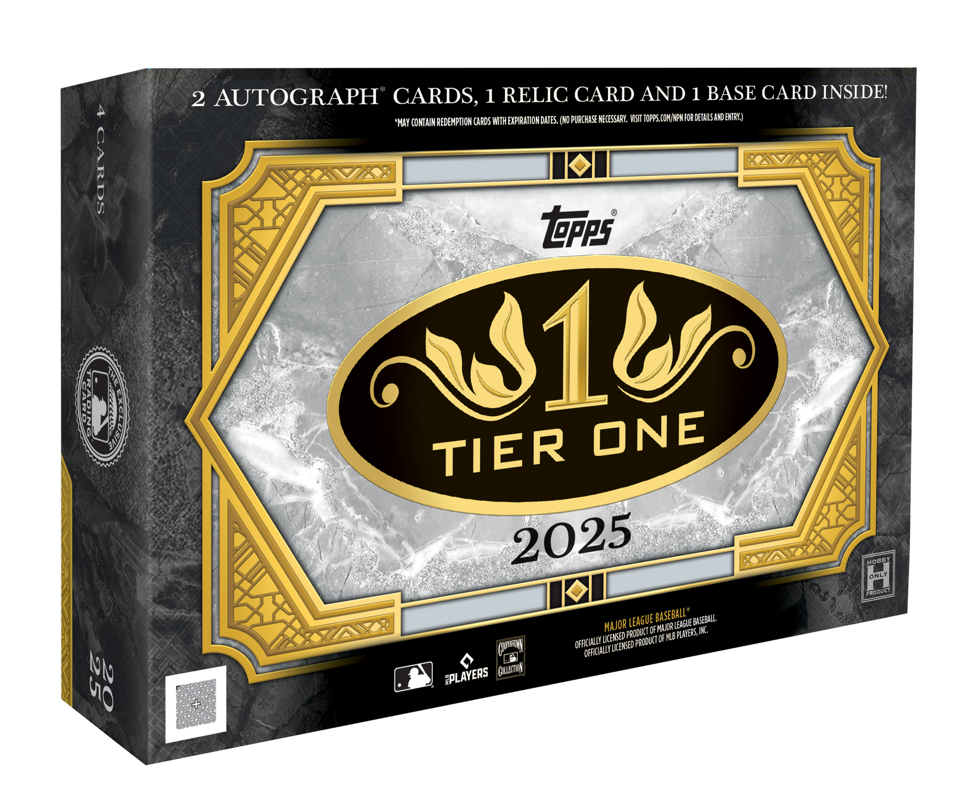 【在庫僅か！】2025 Topps Tier One Baseball 2025 Topps Tier One Baseball Hobby Box - Premium Cards