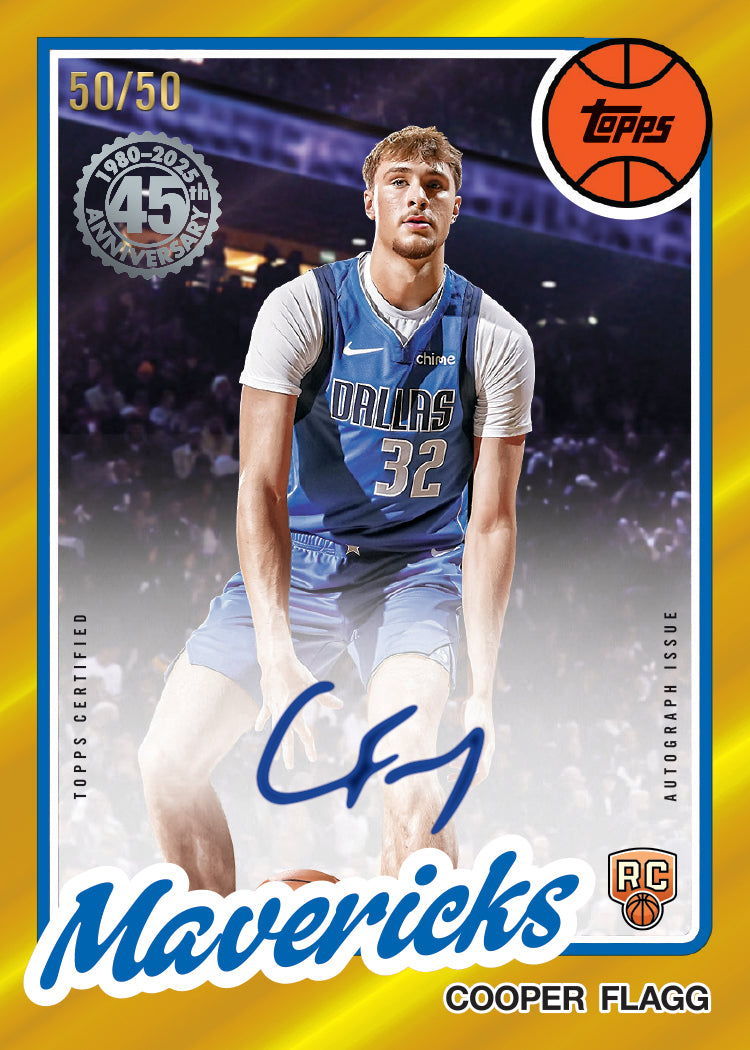 2025-26 Topps Basketball Cooper Flagg Autograph