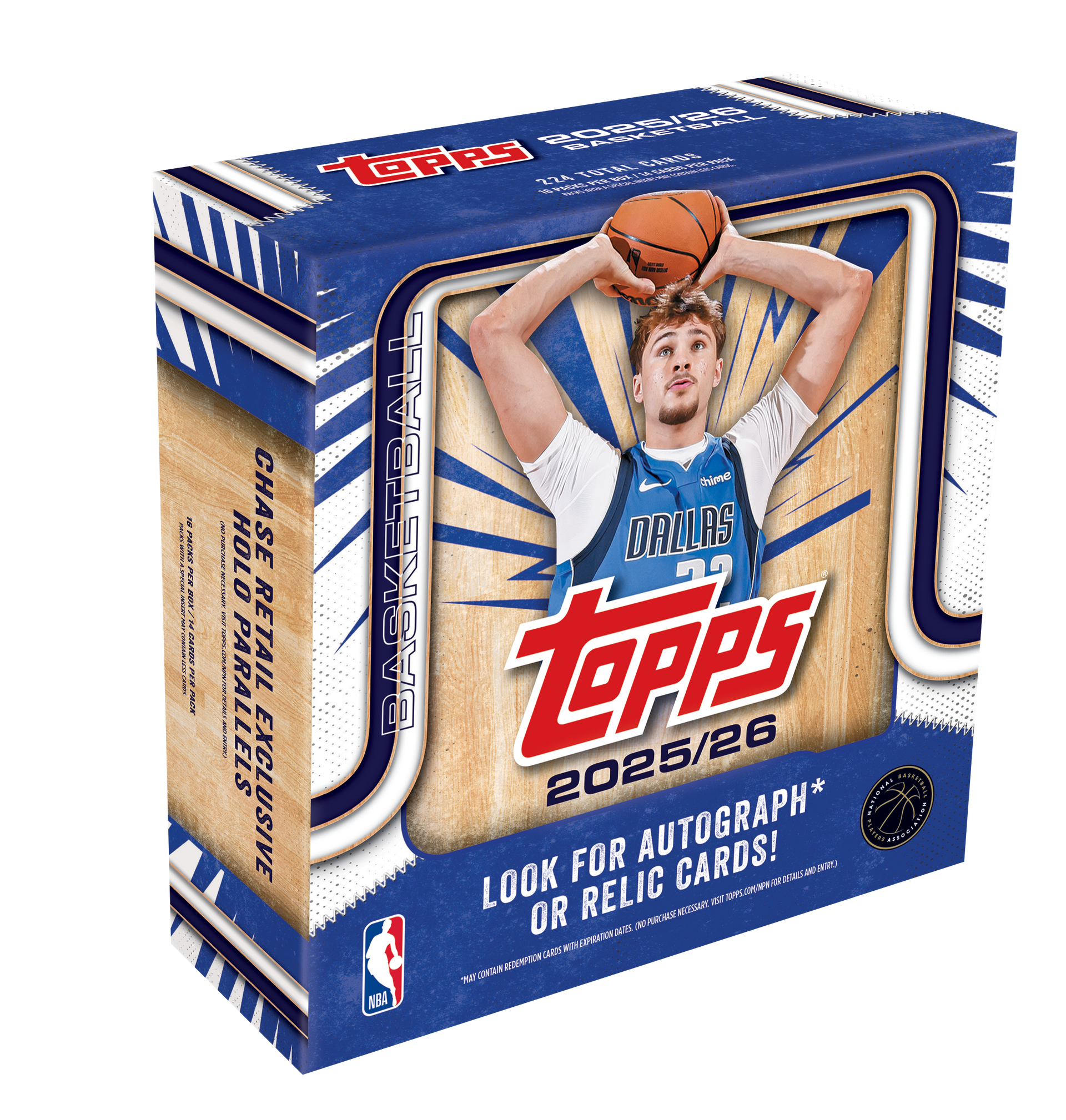 2025-26 Topps NBA Basketball Mega Box – Retail Exclusive Cards