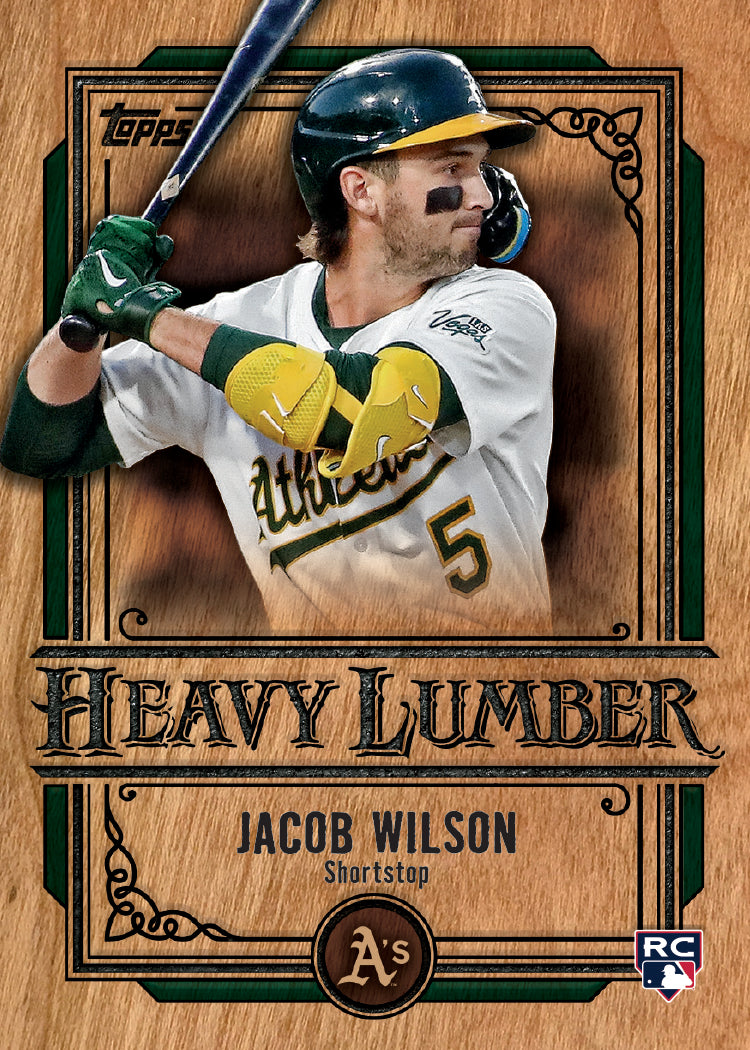 2025 Topps Update Series Baseball Jacob Wilson Heavy Lumber