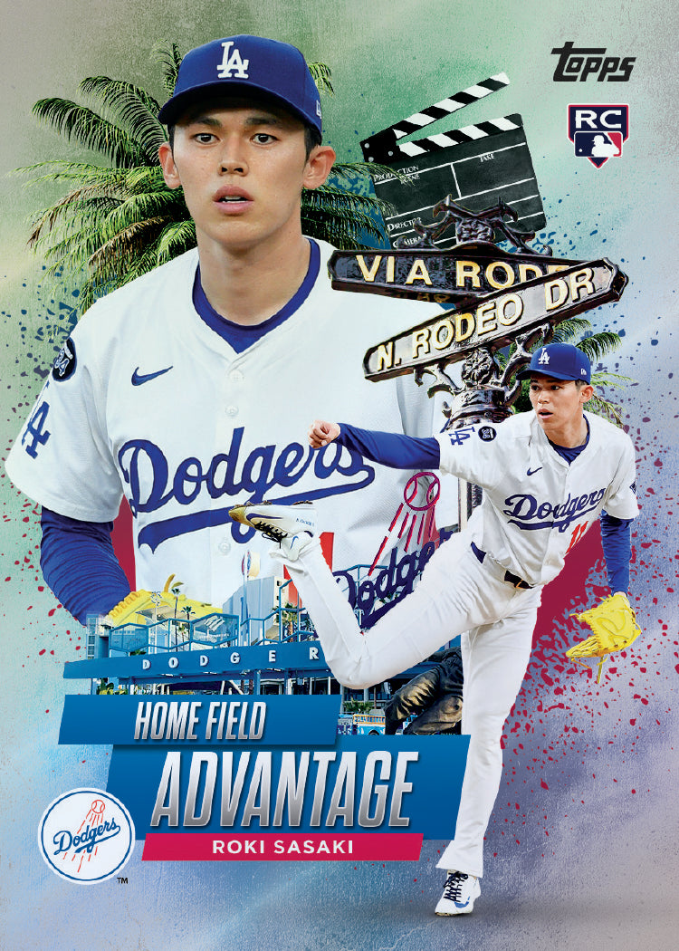 2025 Topps Update Series Baseball Home Field Advantage Roki Sasaki