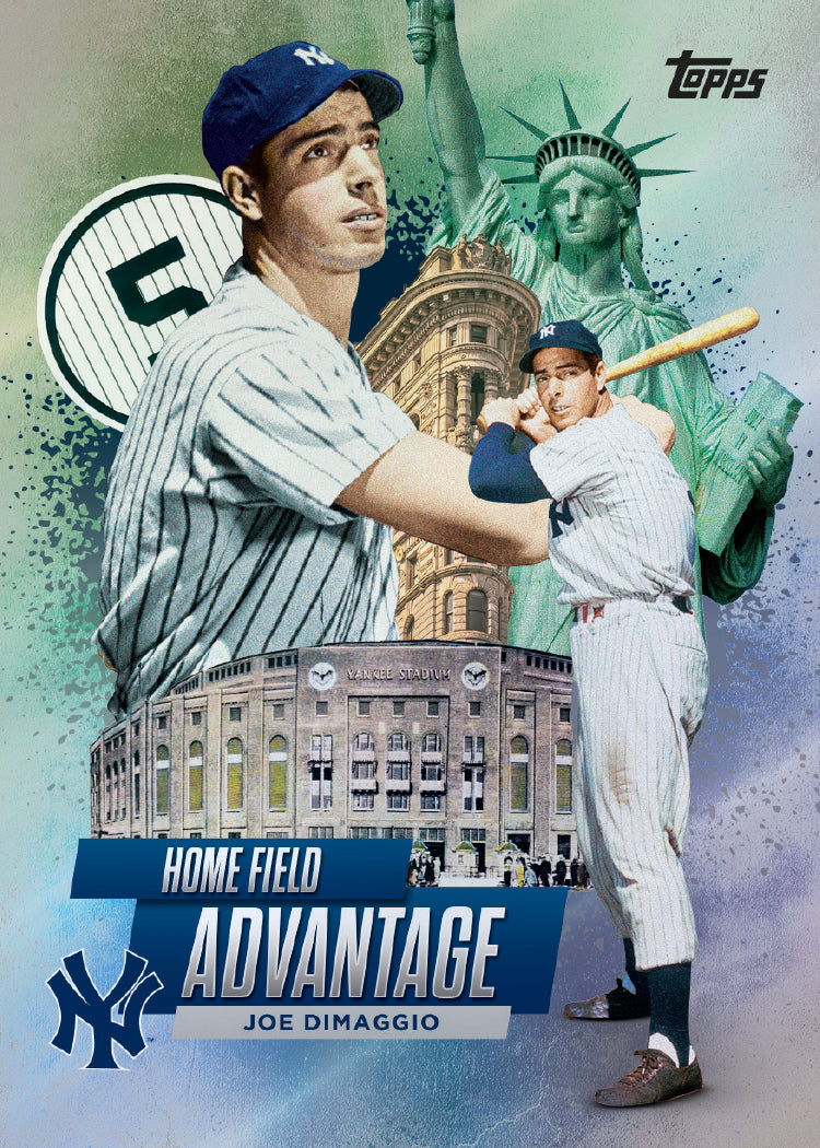 2025 Topps Update Series Baseball Legedary Home Field Advantage Joe Dimaggio