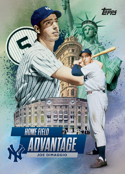 2025 Topps Update Series Baseball Legedary Home Field Advantage Joe Dimaggio