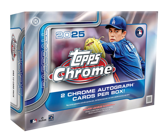 2025 Topps Chrome Baseball Breaker Delight Box