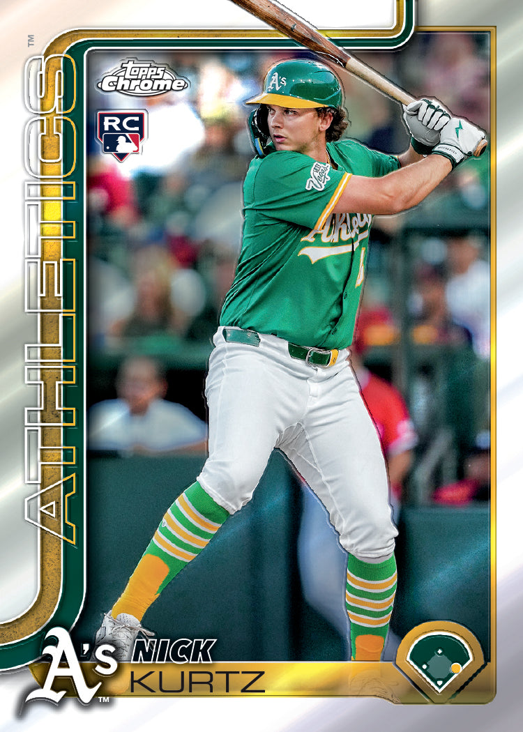 2025 Topps Chrome Update Baseball Nick Kurtz