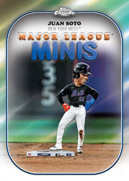 2025 Topps Chrome Update Baseball Major League Minis Juan Soto