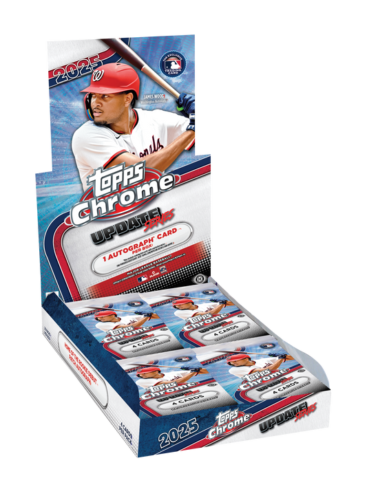 2025 Topps Chrome Update Baseball Hobby Box