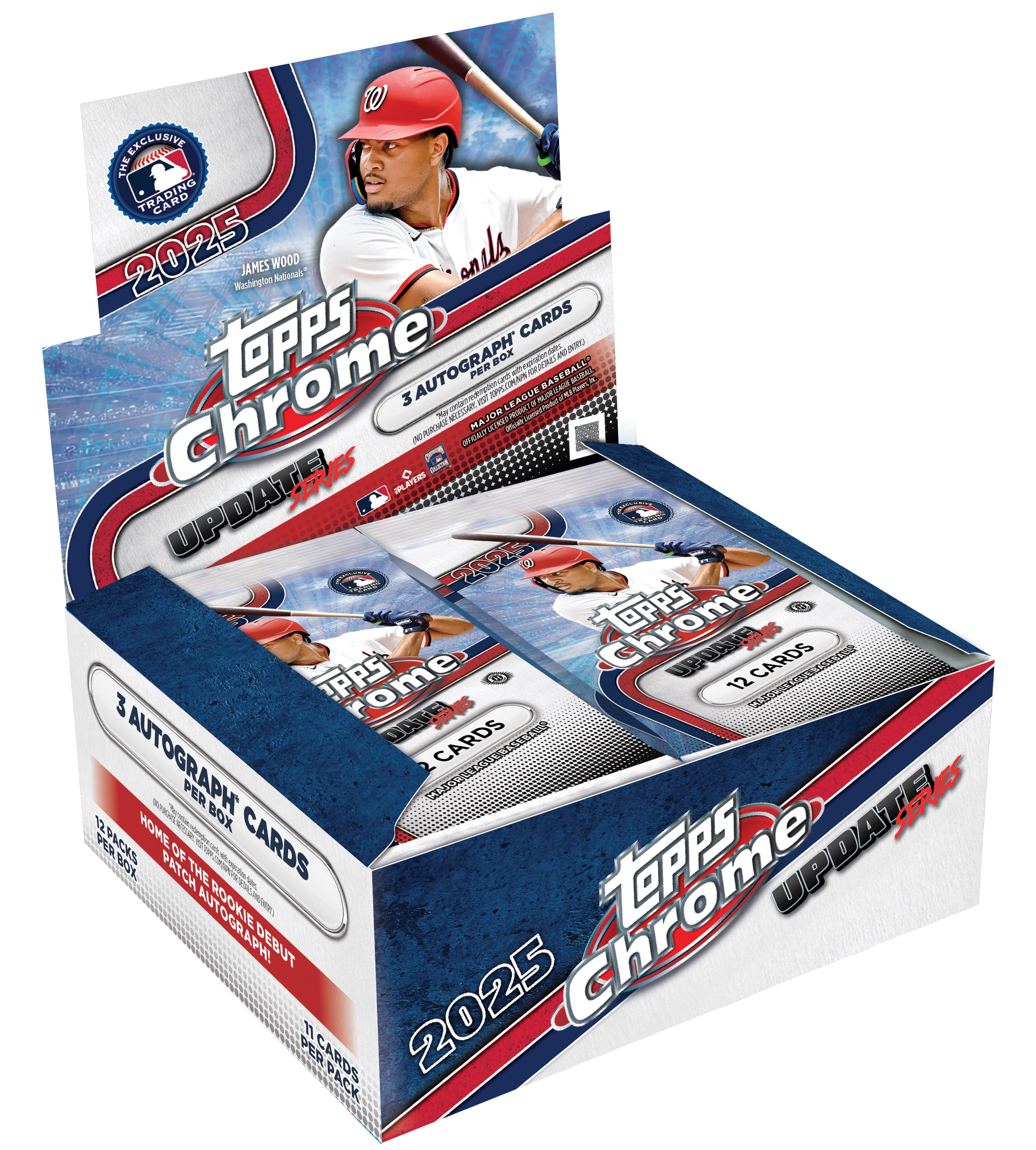 2025 Topps Chrome Update Baseball Jumbo Box | MLB Trading Cards
