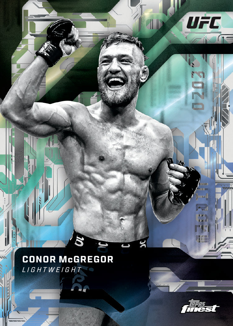 2025 Topps Finest UFC Conor McGregor