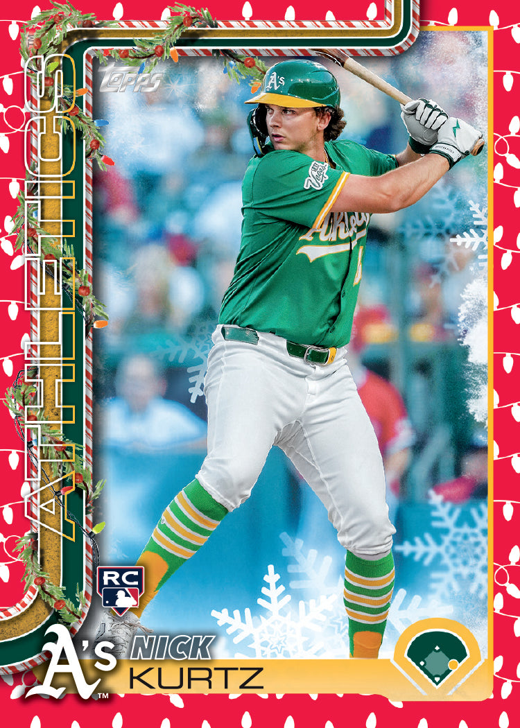 2025 Topps Holiday Baseball Mega Box | Exclusive Parallels, SP