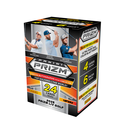 2025 Panini Prizm LIV Golf Blaster Box