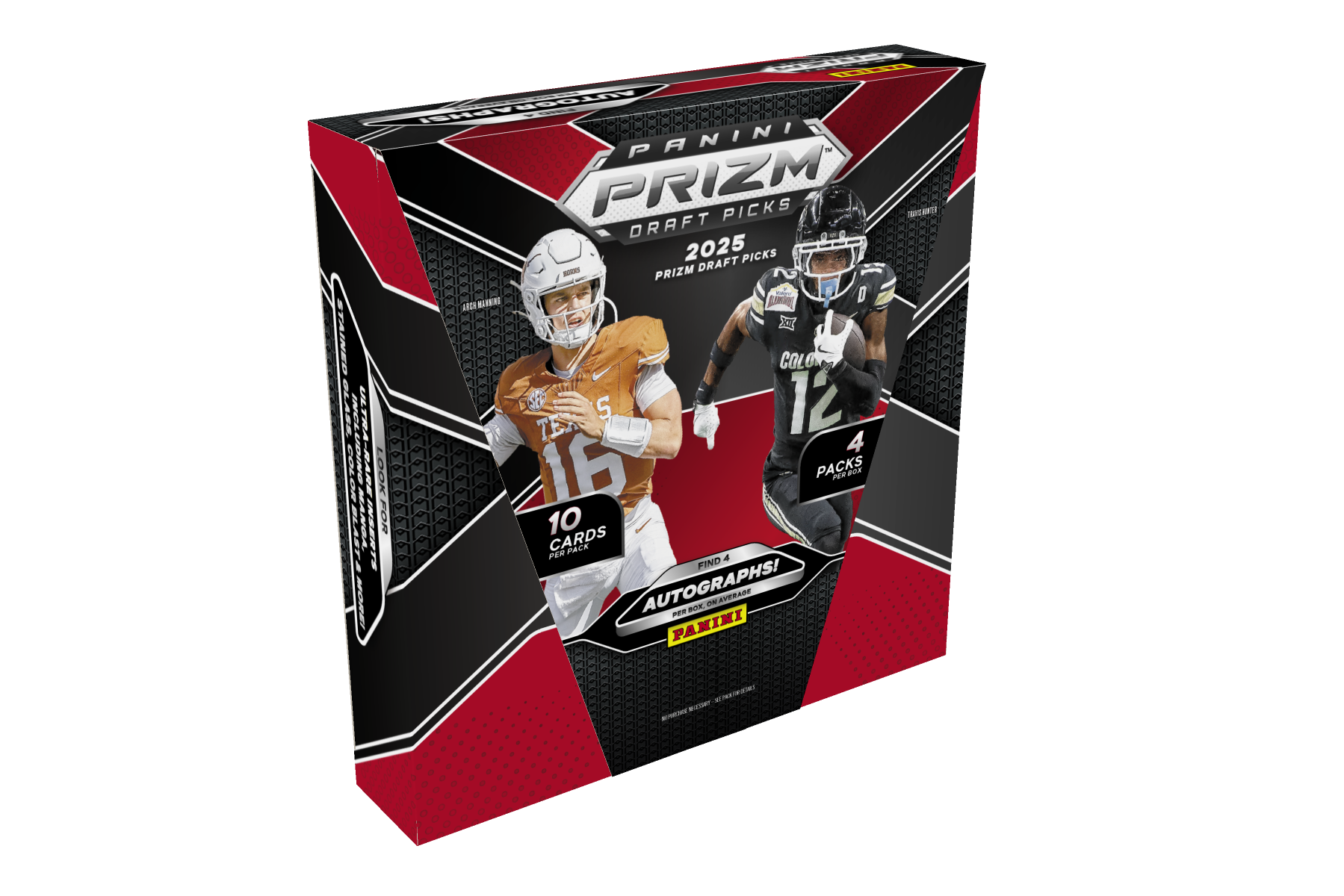 2025 Panini Prizm Draft Picks Collegiate Football Hobby Box