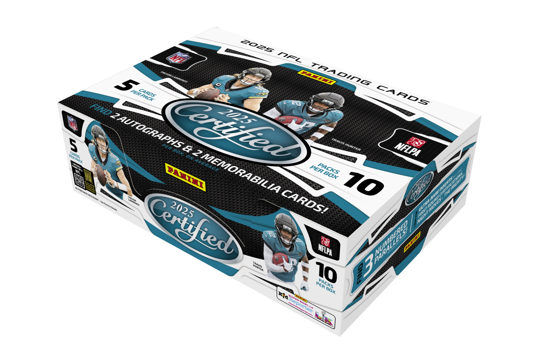 2025 Panini Certified Football Hobby Box