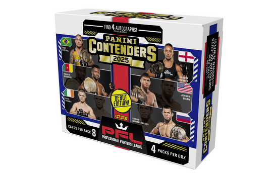 2025 Panini Dontenders PFL Hobby Box