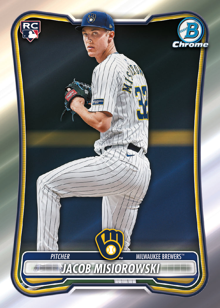 2026 Bowman Chrome Baseball Jacob Misiorowski Card