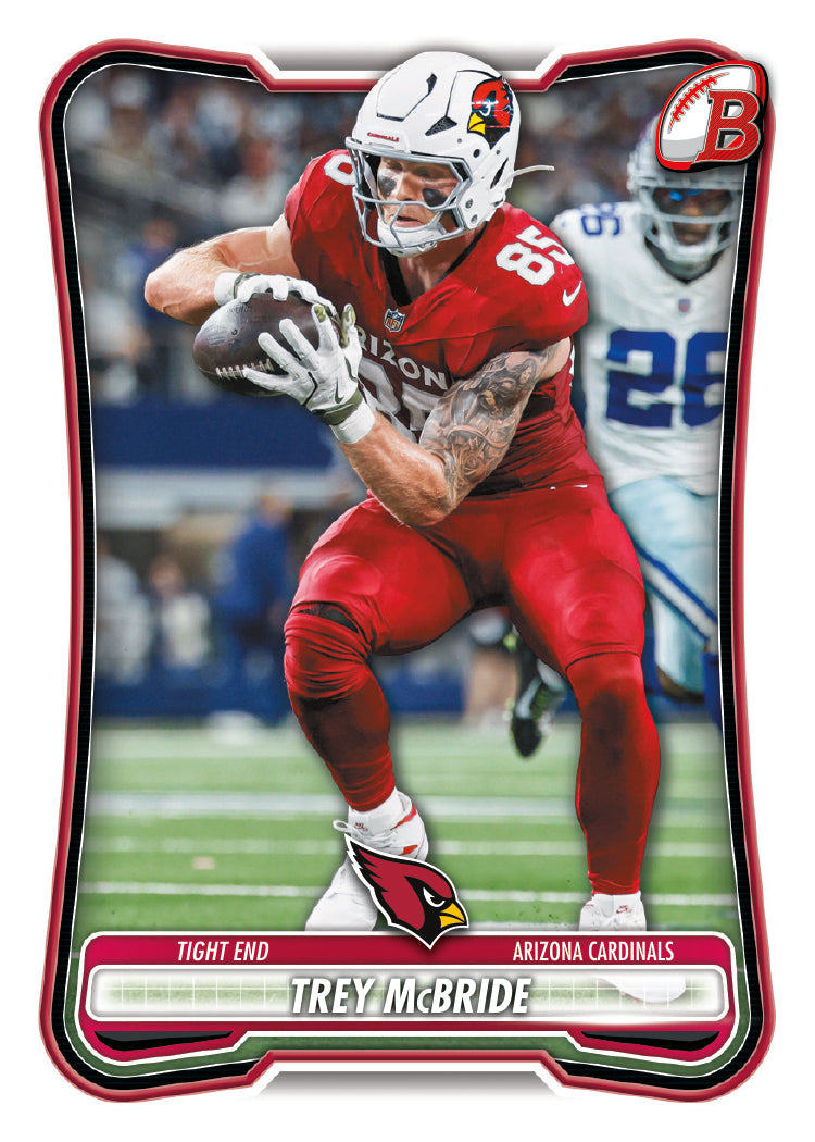 2026 Bowman Football Trey Mcbride Base Card
