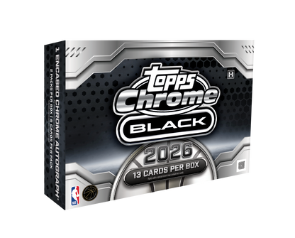 2025-26 Topps Chrome Black Basketball Hobby Box