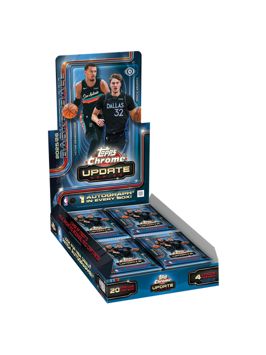 2025-26 Topps Chrome Update Basketball Hobby Box