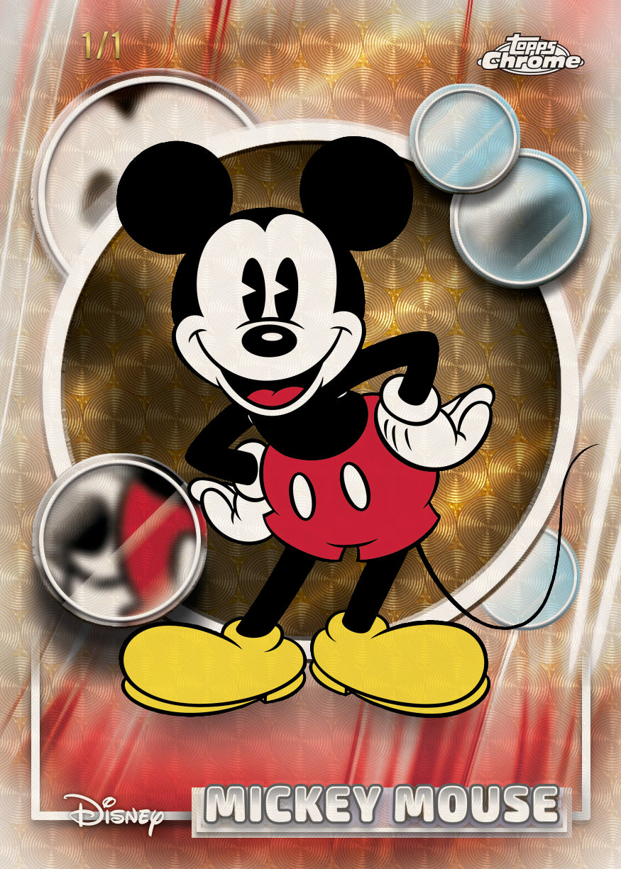 2026 Topps Chrome Disney Mickey Mouse