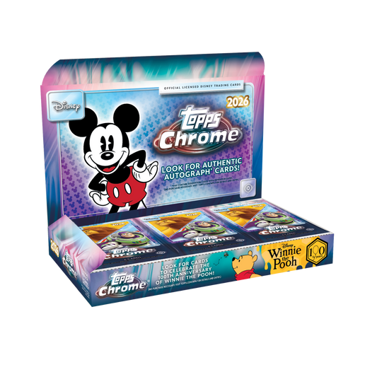 2026 Topps Chrome Disney Hobby Box