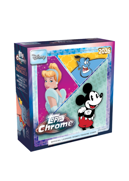 2026 Topps Chrome Disney Mega Box