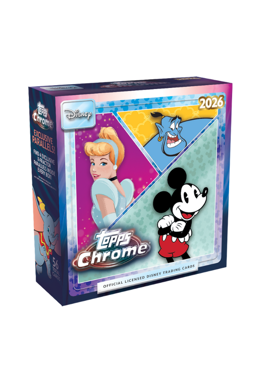 2026 Topps Chrome Disney Mega Box