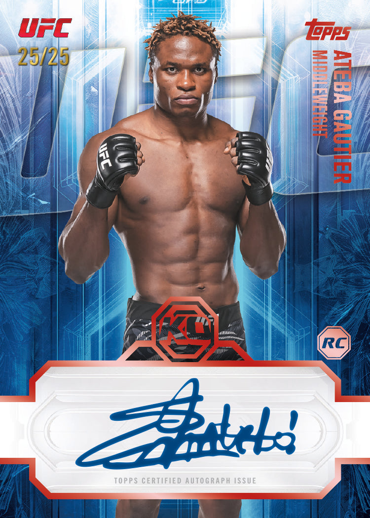 2026 Topps Knockout UFC Atera Gautier Autograph