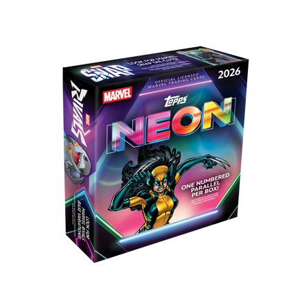 2026 Topps Marvel Neon Mega Box