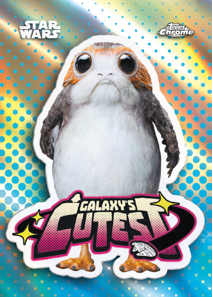 2026 Topps Star Wars Chrome Galaxy's Cutest Card