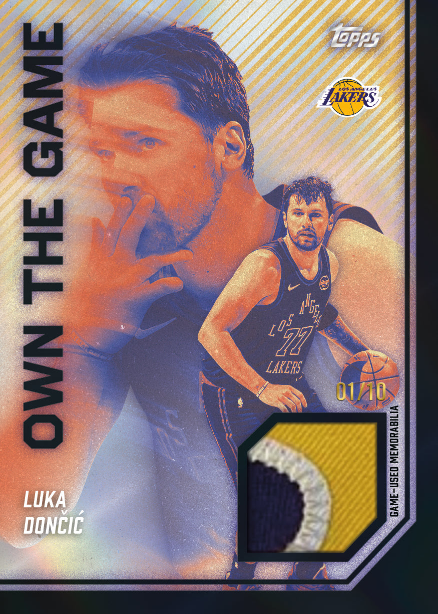 2026-27 Topps Flagship Basketball Luka Doncic Own The Game Card
