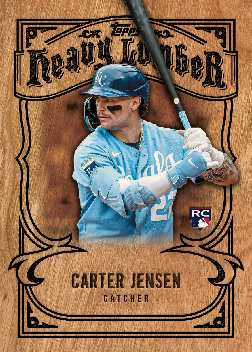 2026 Topps Update Series Baseball Carter Jensen Heavy Lumber Card