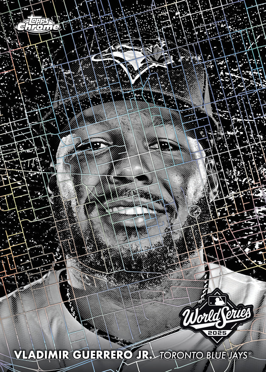 2026 Topps Chrome Baseball Vadimir Guerrero Jr. World Series at Night Card - Hobby Exclusive