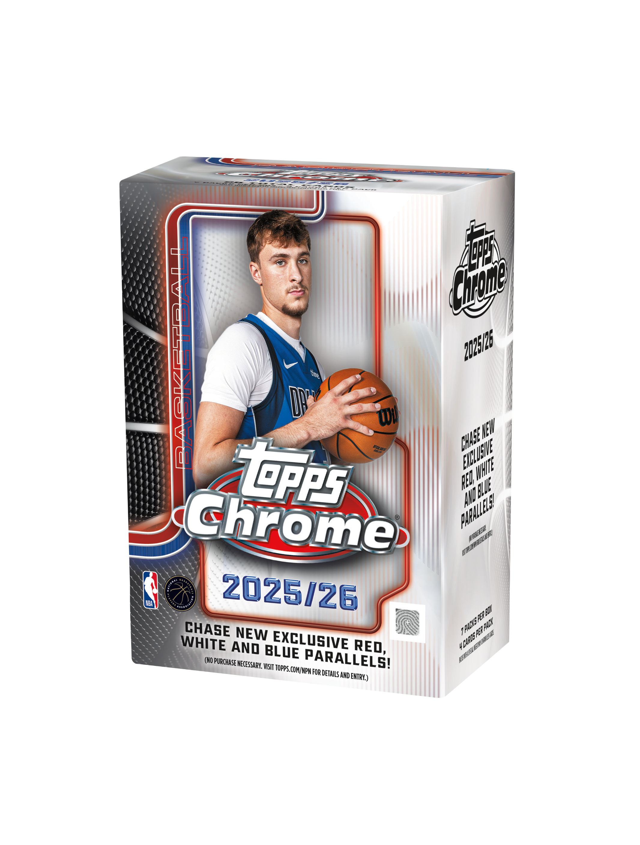 2025-26 Topps Chrome Basketball Value Box | NBA Trading Cards 