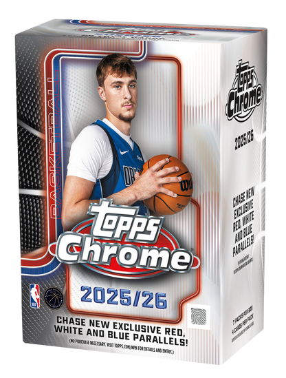 2025-26 Topps Chrome Basketball Value Box | NBA Trading Cards – RL 2025-26 Topps Chrome Basketball Value Box | NBA Trading Cards – RL
