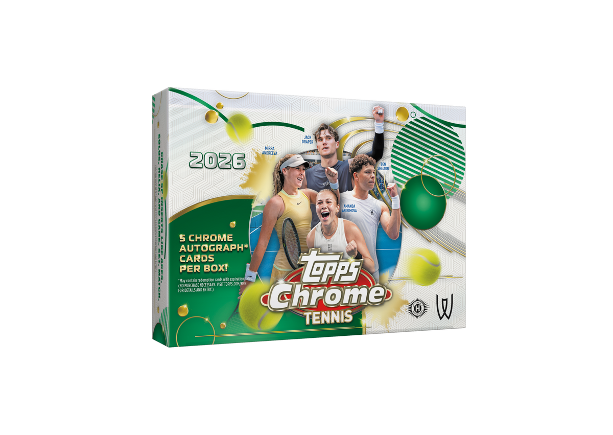 2026 Topps Chrome Tennis Delight Box
