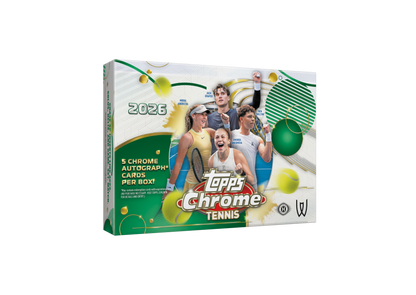 2026 Topps Chrome Tennis Delight Box