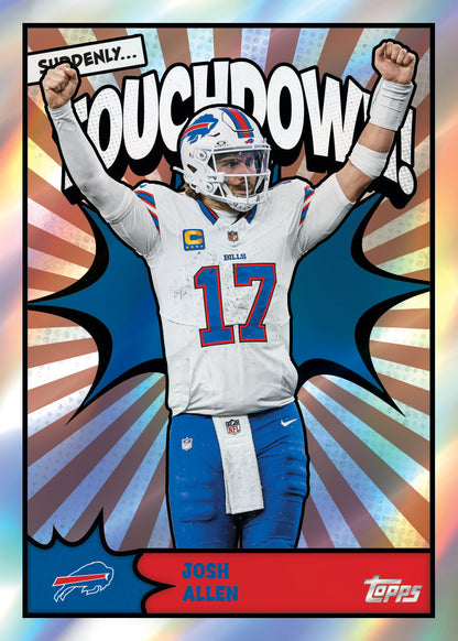 2026 Topps Flagship Football Josh Allen Touchdown