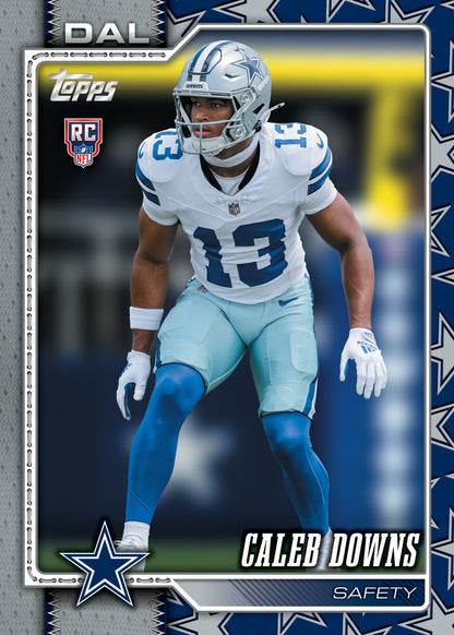 2026 Topps Flagship Football Caleb Downs Team Colors Border