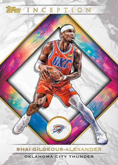 2025-26 Topps Inception Basketball Shai Gilgeous-Alexander Base Card