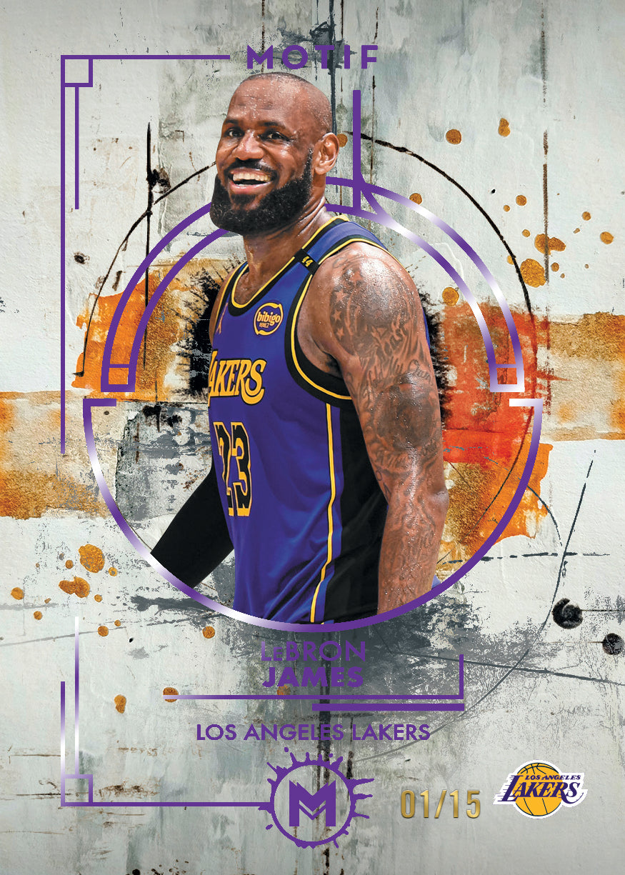 2025-26 Topps Motif Basketball LeBron James Base Card