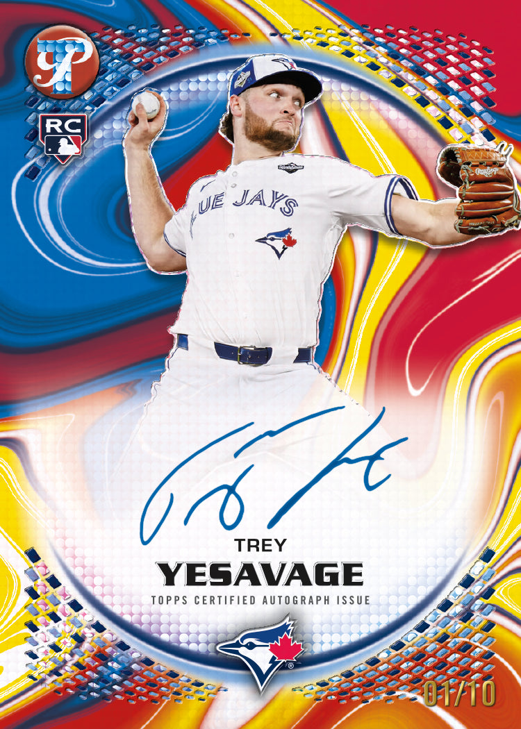 2026 Topps Pristine Baseball Trey Yesavage Pristine Autograph Card