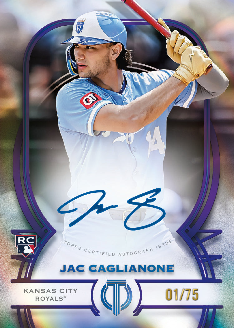 2026 Topps Tribute Baseball Jac Caglianone Autograph