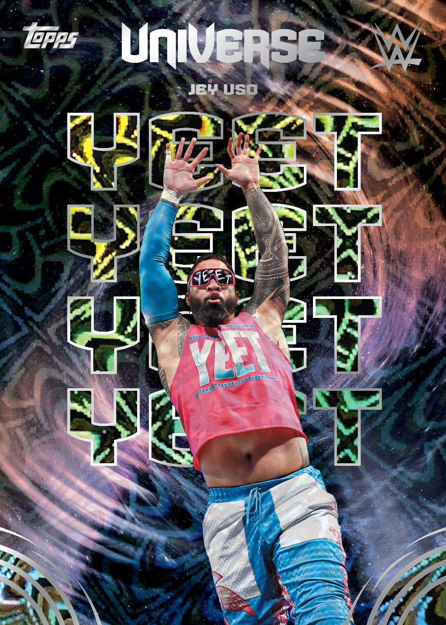 2026 Topps Universe WWE Jey Uso Echos Card