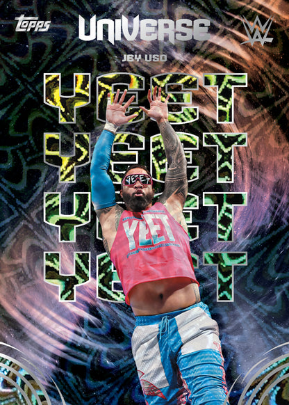 2026 Topps Universe WWE Jey Uso Echos Card