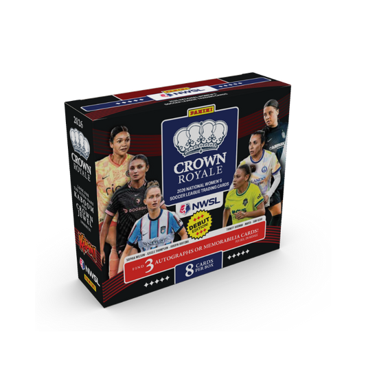 2026 Panini Crown Royale National Women's Soccer League Hobby Box